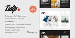 Tulip - Responsive WordPress Blog Theme 2.4