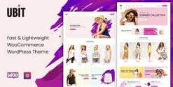 Ubit - Fashion Store WooCommerce Theme 2.0.0