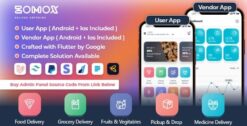 User & Vendor App for Zomox Grocery, Food, Pharmacy Courier Delivery 2.2.0