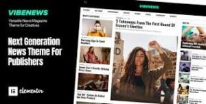 Vibenews - Newspaper & Magazine WordPress Theme