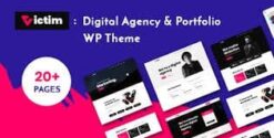 Victim - Digital Agency & Portfolio WordPress Theme 2.0.1