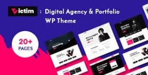 Victim - Digital Agency & Portfolio WordPress Theme 2.0.1