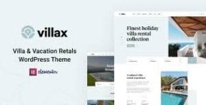 Villax - Villa & Vacation Rentals WordPress Theme 1.1.9