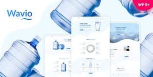 Wavio - Water Delivery & Aqua Filters WordPress Theme 1.24