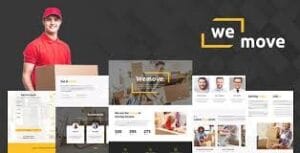 WeMove - Home Moving & Logistic WordPress Theme 1.8