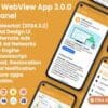 WebDroidX Android WebView App with Admin Panel