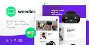 Weedles | Virtual Reality Landing Page & Store WordPress Theme 1.1.10