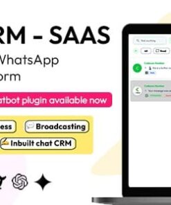 WhatsCRM - Chatbot, Flow Builder, API Access, WhatsApp CRM SAAS System 5.0.0