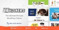 Whiskers - Pet and Vet WordPress Theme 1.1.8