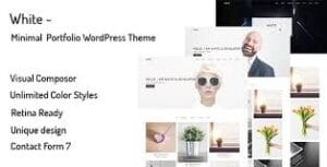 White – Minimal Portfolio WordPress Theme 5.0
