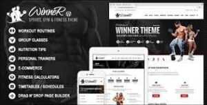 Winner - Fitness & Gym WordPress Theme 2.8