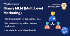 WooCommerce Binary Multi Level Marketing [MLM] 2.0.0