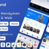 eDemand Multi Vendor On Demand Handy Services Handyman with Flutter App Admin panel Web Version