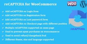 reCAPTCHA for WooCommerce 2.54