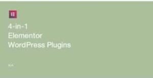 4-in-1 Elementor WordPress Bundle