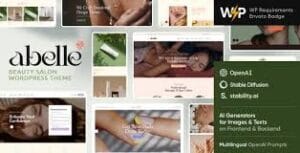 Abelle - Beauty Salon Elementor WordPress Theme 1.17