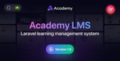 Academy LMS Laravel Learning Management System 1.6