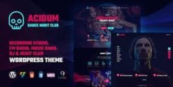 Acidum - Night Club and DJ WordPress Theme 1.4.5