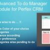 Advanced To do Manager Module for Perfex CRM