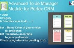 Advanced To do Manager Module for Perfex CRM 1.0.3