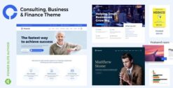 Advisero – Consulting WordPress Theme 18.4