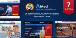 Airtech - Plumber HVAC and Repair theme 3.4
