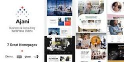 Ajani - Business & Consulting WordPress theme 1.1.2