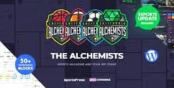 Alchemists - Sports, eSports & Gaming Club and News WordPress Theme 4.6.0