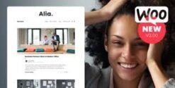 Alia - Minimal Personal Blog 2.01