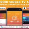 Android Single TV App Live Streaming Chromecast with Admob