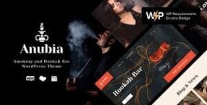Anubia | Smoking and Hookah Bar WordPress Theme 1.0.10