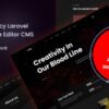 Arino Creative Agency Laravel Script With Live Editor CMS