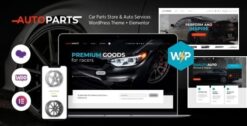 AutoParts - Car Parts Store WordPress Theme 1.5.8