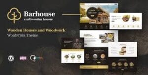 Barhouse - Wooden House Construction and Woodworks WordPress Theme 1.1.6
