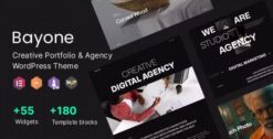 Bayone - Creative Agency & Portfolio WordPress Theme 1.0.3