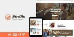 Birdily | Travel Agency & Tour Booking WordPress Theme 1.0.8