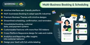 BookingGo SaaS - Multi Business Appointment Booking and Scheduling 5.1