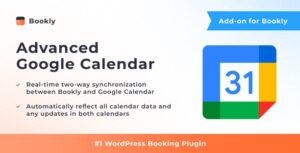 Bookly Advanced Google Calendar (Add-on) 2.8