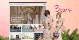 Bourz: Life, Entertainment & Fashion WordPress Blog Theme 7.0.6