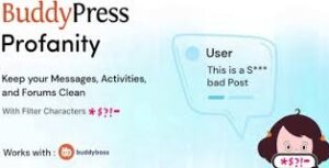 BuddyPress Profanity Filter 1.2.3