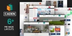 Caden - Mega Store Responsive WordPress Theme 1.4.3