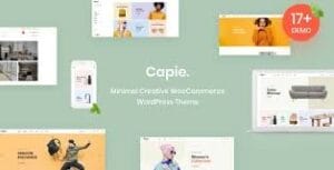 Capie - Minimal Creative WooCommerce WordPress Theme 1.0.39