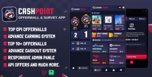CashPoint Offers & Survay App with Admin Panel 1.8
