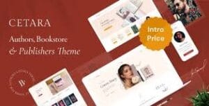 Cetara - Beautiful WordPress Theme for Authors 2.0