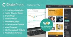 ChainPress | Financial & Business Blog WordPress Theme 1.0.9