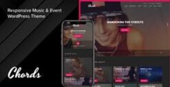 Chords – Music / Artist / Radio WordPress theme 2.8.0