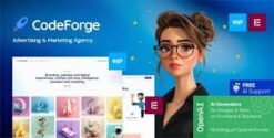 CodeForge - IT Company WordPress Theme 1.1