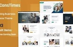 ConsTimes - Consulting Business WordPress Theme 2.0.1