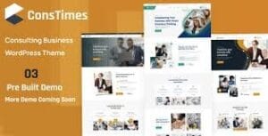 ConsTimes - Consulting Business WordPress Theme 2.0.1
