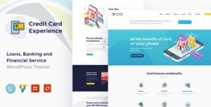 Credit Card Experience | Loan Company and Online Banking WordPress Theme 1.2.14